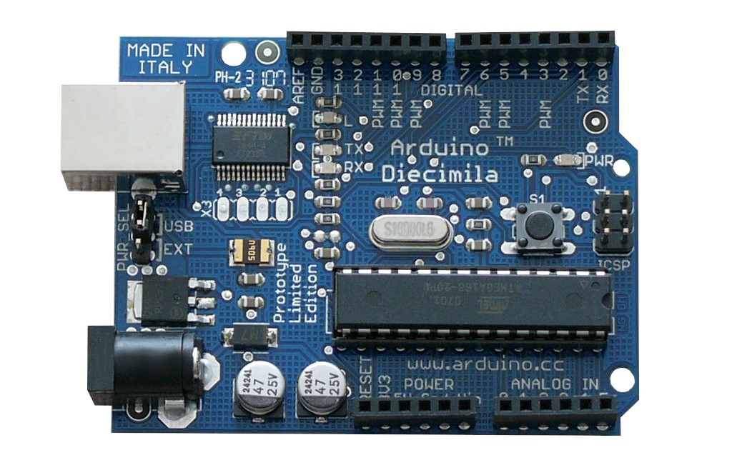 Arduino Diecimila - ArduinoUno.sk